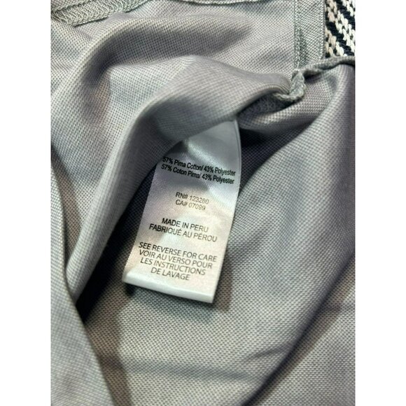 TravisMathew Men's Gray Camouflage Island Polo L Travis Mathew Golf Peru Short S - Picture 7 of 8